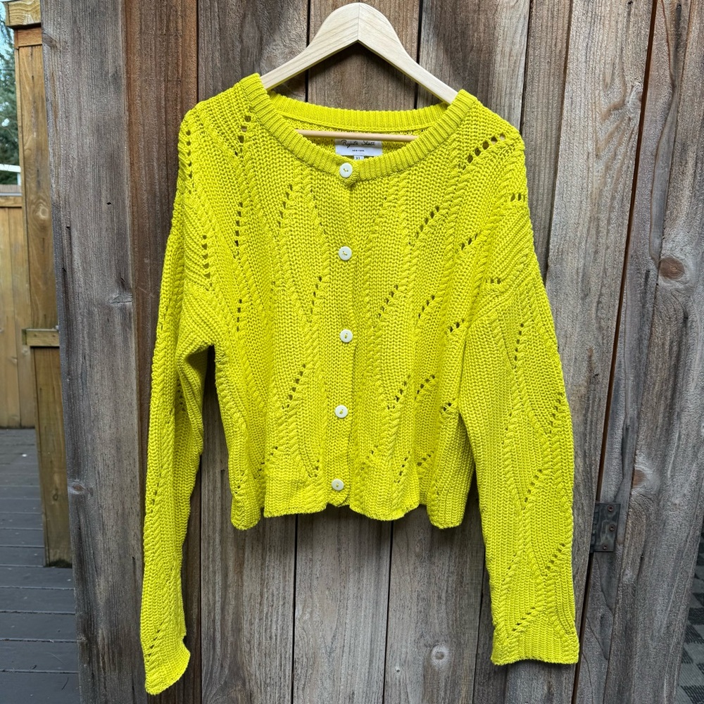 Rujuta Sheth Wave Cardigan — Limelight